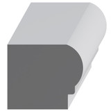 8111 Wood Small Mold 1-1/2 x 1-3/4