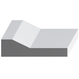 8521 Wood Plinth Block 1-1/2 x 5-3/4
