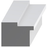 7133 Wood Backband 1-1/2 x 2