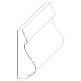 5765 Wood Panel Mold & Base Cap 3/8 x 1