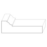 1129 Wood Casing 1-1/4 x 4-3/8