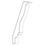 3316 Wood Crown 1-1/4 x 10-3/8