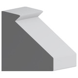 8150 Wood Panel Mold & Base Cap 2 x 2-3/8