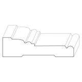1194 Wood Casing 1-1/8 x 4-1/4