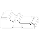 1248 Wood Casing 1-1/8 x 3-11/16