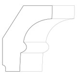 3208 Wood Crown 1-1/8 x 2-7/8