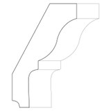 3223 Wood Crown 1-1/8 x 4-1/4