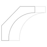 3240 Wood Crown 1-1/8 x 3-1/2