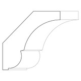 3264 Wood Crown 1-1/8 x 3-1/2