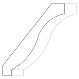 3285 Wood Crown 1-1/8 x 6-1/2