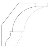 3317 Wood Crown 1-1/8 x 3-7/8
