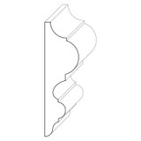 4108 Wood Chair Rail 1-1/8 x 3-3/4