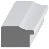 7043 Wood Backband 1-1/8 x 1-3/4