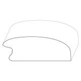 8114 Wood Small Mold 1-1/8 x 3-1/8