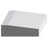 8518 Wood Plinth Block 1-1/8 x 3-3/4