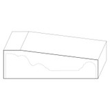 8518 Wood Plinth Block 1-1/8 x 3-3/4