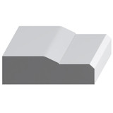 8523 Wood Plinth Block 1-1/8 x 3-3/4