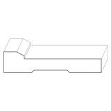 1444 Wood Casing 1-1/8 x 5-3/8