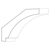 3365 Wood Crown 1-1/8 x 4-1/4