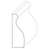 5402 Wood Panel Mold & Base Cap 9/16 x 1-1/2