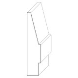 8070 Wood Panel Mold & Base Cap 3/4 x 3-1/2