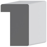 8257 Wood Panel Mold & Base Cap 13/16 x 1-3/16