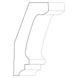 3328 Wood Crown 1-1/16 x 4-1/16