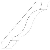 3344 Wood Crown 1-1/16 x 7-5/8
