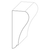 4007 Wood Chair Rail 1-1/16 x 2-3/8