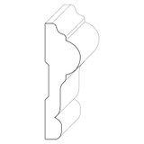 4017 Wood Chair Rail 1-1/16 x 3-1/2