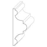 4044 Wood Astragals 1-1/16 x 2-7/8