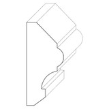 4051 Wood Chair Rail 1-1/16 x 2-1/2