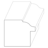 7035 Wood Backband 1-1/16 x 1-1/4