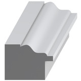 7074 Wood Backband 1-1/16 x 1-1/2