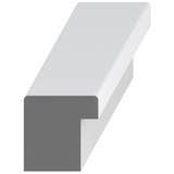 7131 Wood Backband 1-1/16 x 1-1/16