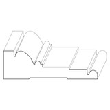 1529 Wood Casing 1-1/16 x 3-1/2