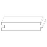 8947 Wood Tongue & Groove 1-1/16 x 4-7/8