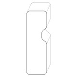 6818 Wood Handrail 1-3/4 x 5-1/2