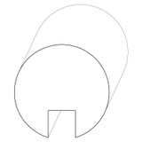 6843 Wood Handrail 1-3/4 x 1-3/4