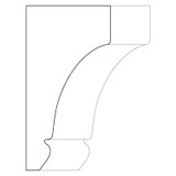 8029 Wood Crown 1-3/4 x 3-7/16