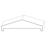 8163 Wood Handrail 1-3/4 x 6-1/2