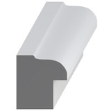 7044 Wood Backband 1-3/8 x 1-5/16
