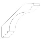 3039 Wood Crown 1-3/16 x 6-1/4