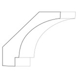 3248 Wood Crown 1-3/16 x 4-3/16