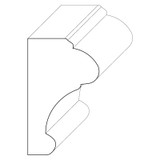 5263 Wood Chair Rail 1-3/16 x 2