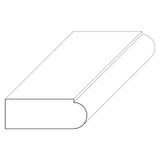 5756 Wood Panel Mold & Base Cap 1/4 x 11/16