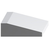 8528 Wood Plinth Block 1-5/8 x 5-3/16