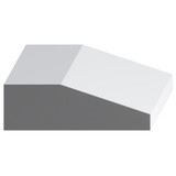 8530 Wood Plinth Block 1-5/8 x 5-1/4
