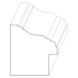 7006 Wood Backband 1-11/16 x 1-9/16