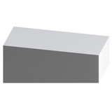 8216 Wood Plinth Block 2-1/2 x 6-3/8
